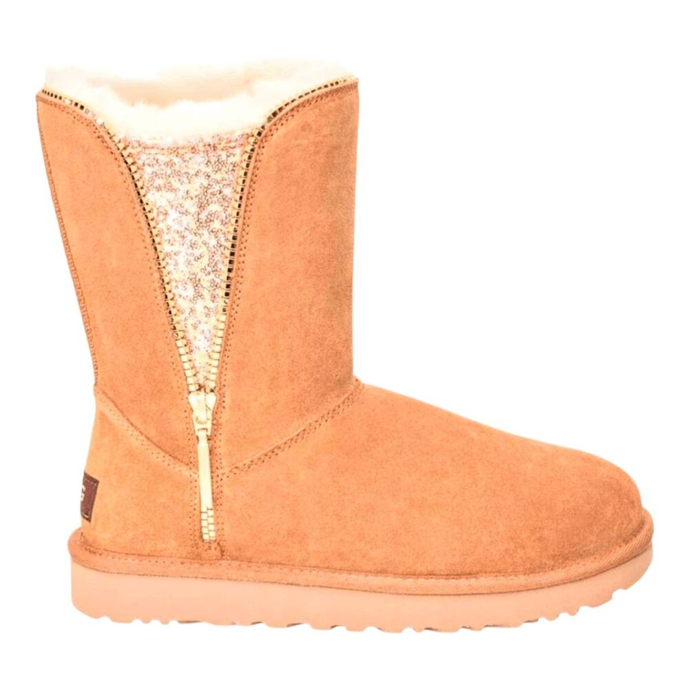 NWOB UGG Classic Zip "Sparkle" Boot Size 5